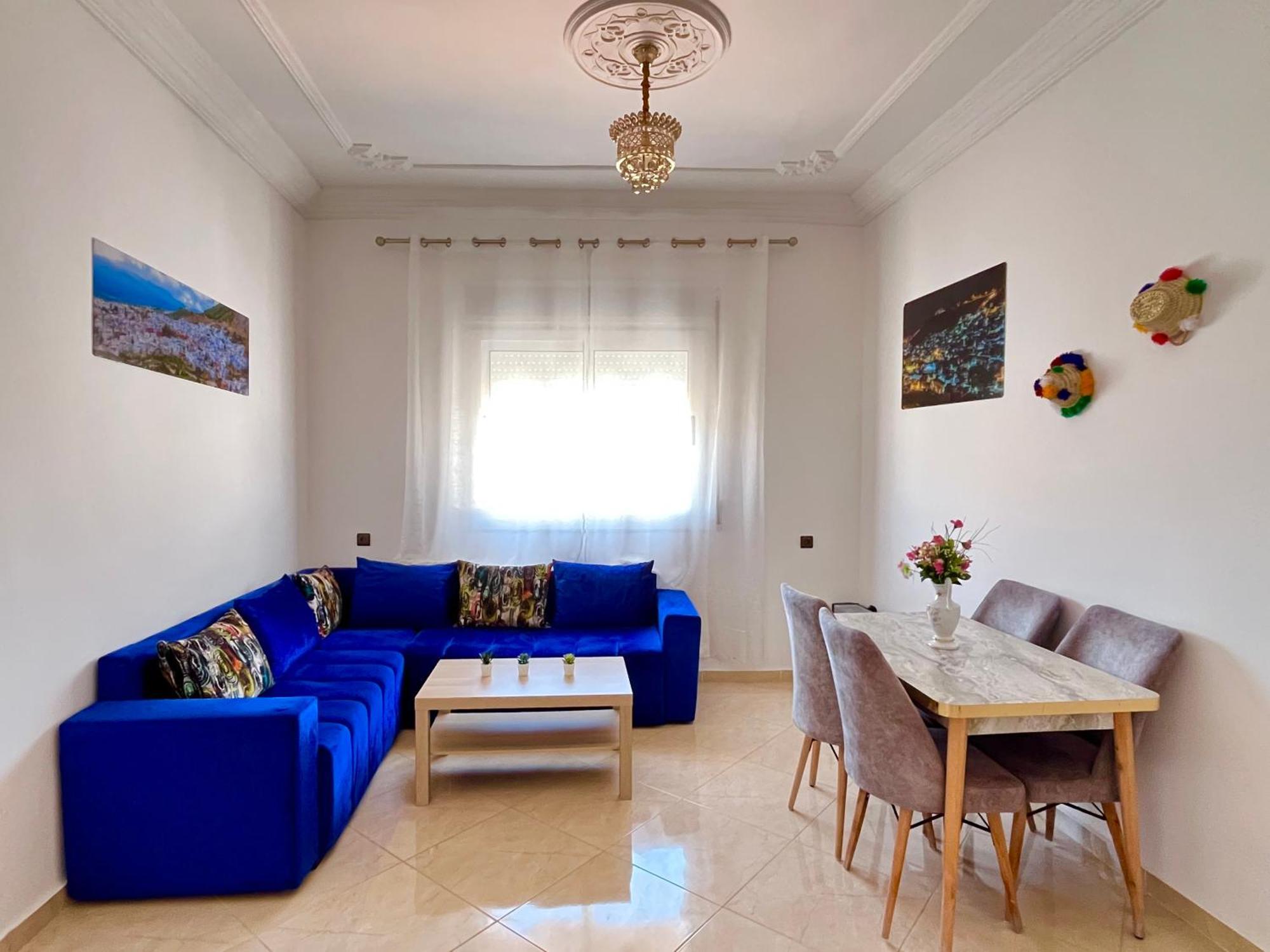 Appartamento Perla Azul Penthouse Chefchaouen Esterno foto